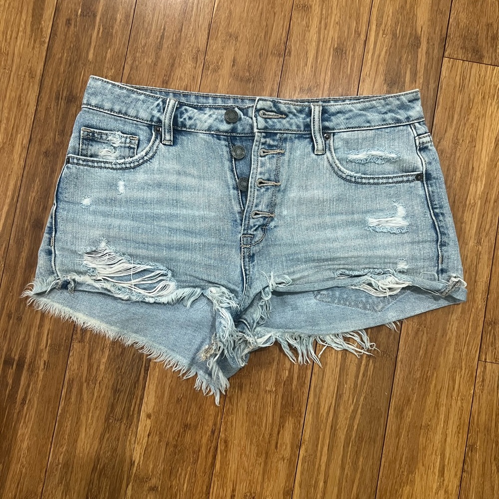 Hidden Jeans cut off jean shorts